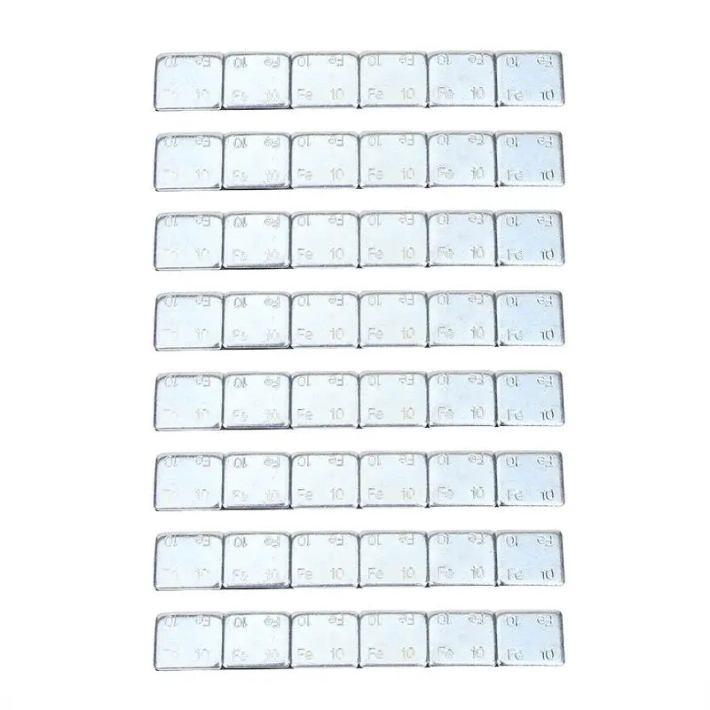 8/16PCS Car Wheel Balance Weights – Adhesive Iron Tire Balancer Blocks for Cars, Trucks & Motorbikes Wheel Fitting Kit
