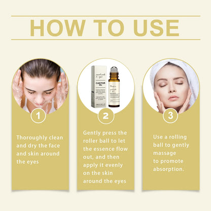 Castor Oil Eye Serum – Anti-Wrinkle, Dark Circle & Puffiness Treatment