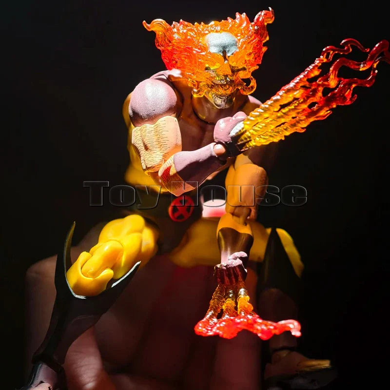 CT Toys Wolverine Hellverine Figure — Mafex 096/138 X-Men Anime Action Collectible Model Toy Gift