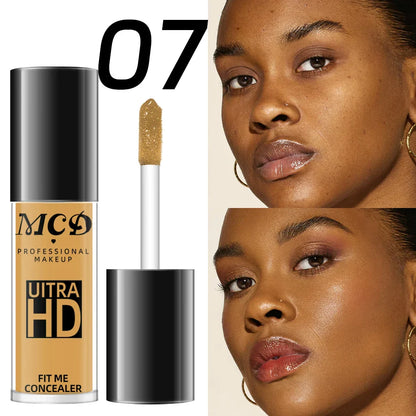 9-Color Matte Foundation Cream – Waterproof, Moisturizing Liquid Concealer for Full Coverage Professional Face Makeup