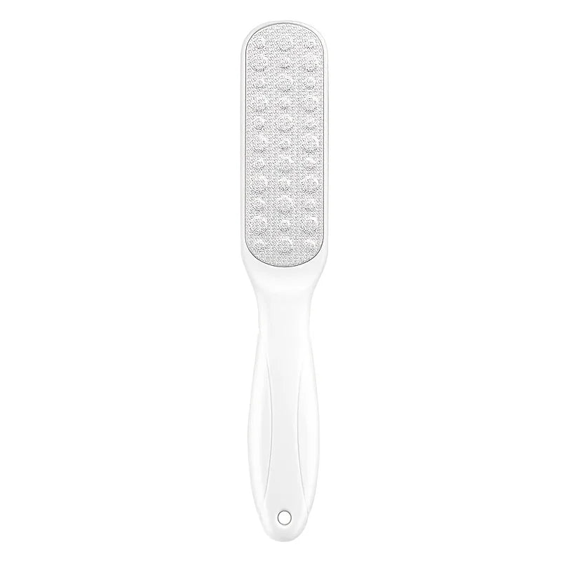 304 Stainless Steel Foot File — Double-Sided Callus Remover for Dead Skin, Professional Pedicure Tool