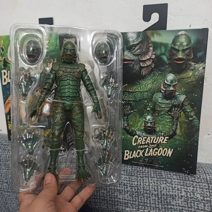 NECA Creature from the Black Lagoon Action Figure – Movable Horror Film Collectible Toy, Perfect Birthday Gift
