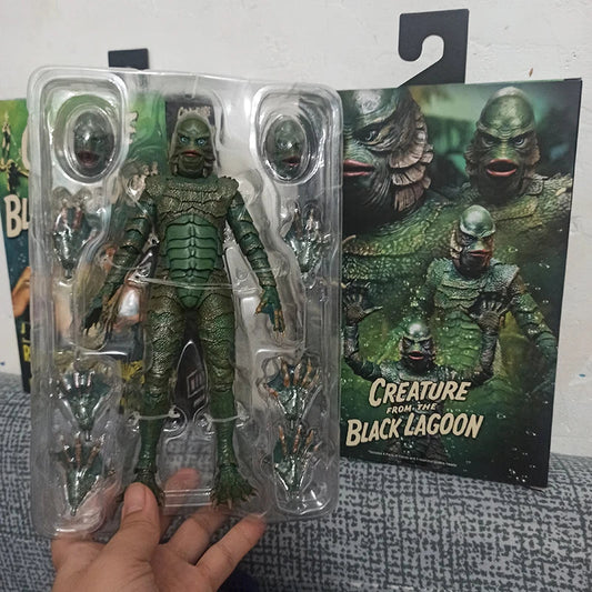 NECA Creature from the Black Lagoon Action Figure – Movable Horror Film Collectible Toy, Perfect Birthday Gift