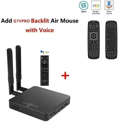 Ugoos AM6B Plus Android 9 Smart TV Box - Amlogic S922X-J, 4GB DDR4, 32GB, WiFi 6, 4K, BT5.0
