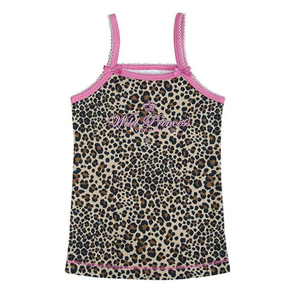 Leopard Pink Suspender Crop Top – Y2K Streetwear Emo Girl Harajuku Hip Hop Casual Women's Top