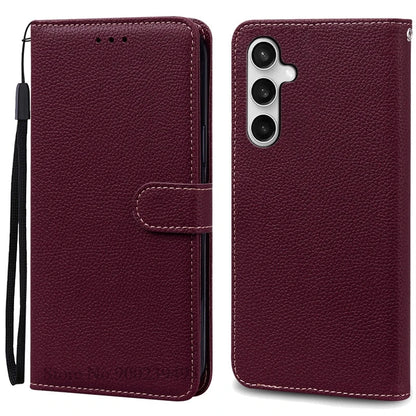 Samsung Galaxy A17 5G Case - Leather Flip Wallet Cover for A175F/A176B 4G & 5G