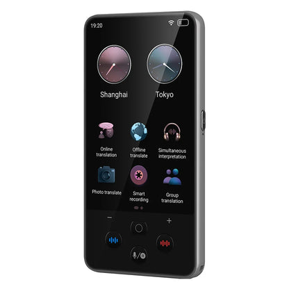 S85 Pro Language Translator Device – 138 Languages, 4-Inch Screen, Offline Voice & Video Translation, 8GB Storage, 2000mAh Battery