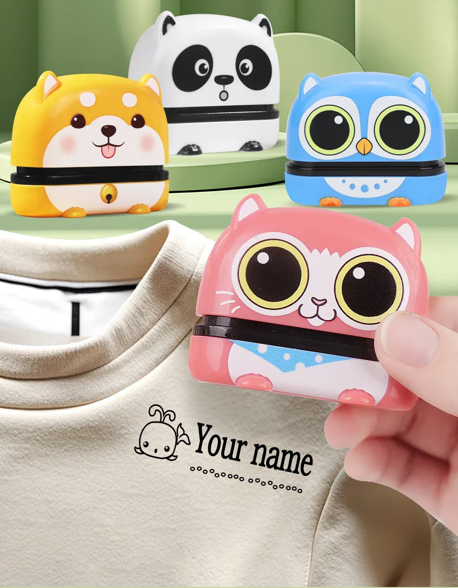 149pcs Personalized Name Stamp Set – Waterproof, Non-Fading Baby & Kindergarten Engraved Seals, Perfect Student Gift