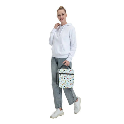 Totoro Miyazaki Anime Insulated Lunch Tote Bag – Portable Thermal Cooler for School & Office