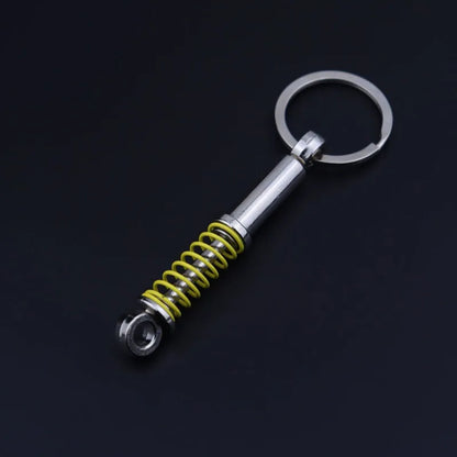 Creative Metal Car Keychain — Zinc Alloy Turbo, Gearbox & Brake Disc Pendant for Men’s Birthday or Dad Gift