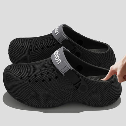 Men’s 3D Platform Sport Sandals - 2026 Summer Slip-On Non-Slip EVA Beach Shoes