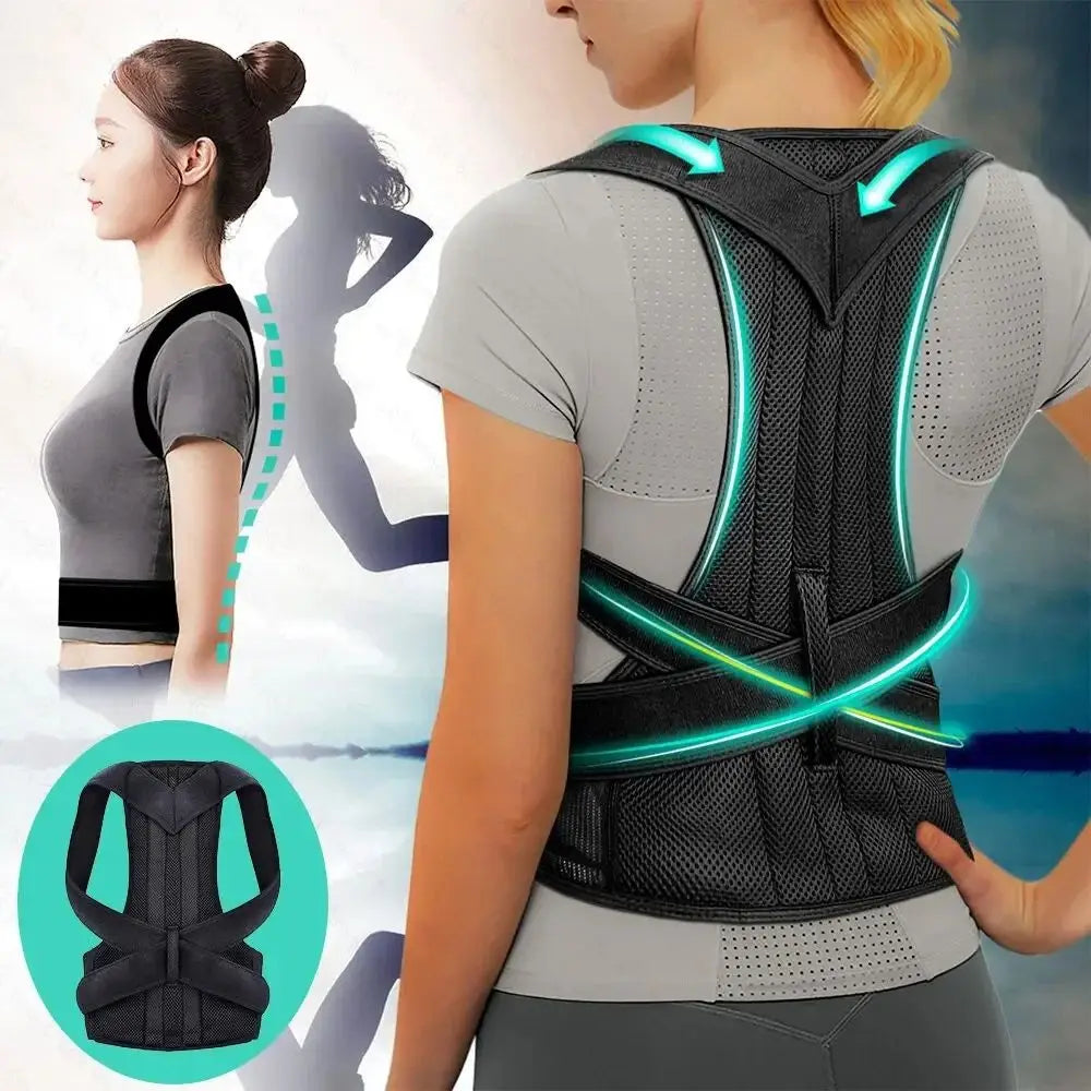 Men’s & Women’s Posture Corrector — Scoliosis & Kyphosis Fix Strap for Students & Adults | Anti-Kyphosis Support