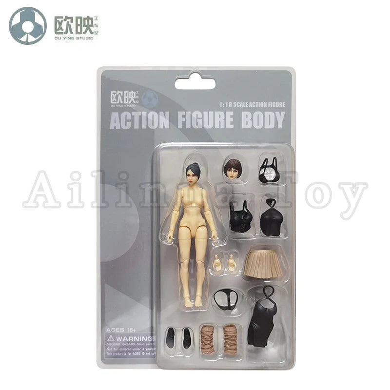 Ou Ying Studio 1/18 Planet Green Valley PGV 3.75" EFSA Female Action Figure — Anime Model Collectible