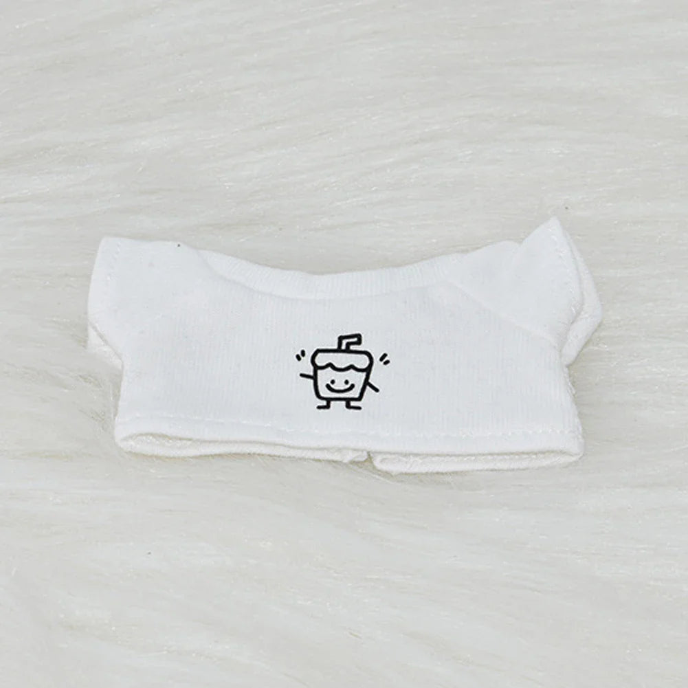 17cm Labubu Doll Clothes — Fashion Hoodies with Color Matching | Doll Accessories & Stylish Outfit