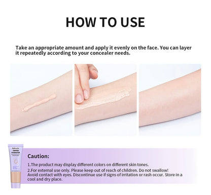 Strong Coverage Tinted Hydrator Makeup – Semi-Matte Finish for Women, Evens Skin Tone & Naturally Moisturizes