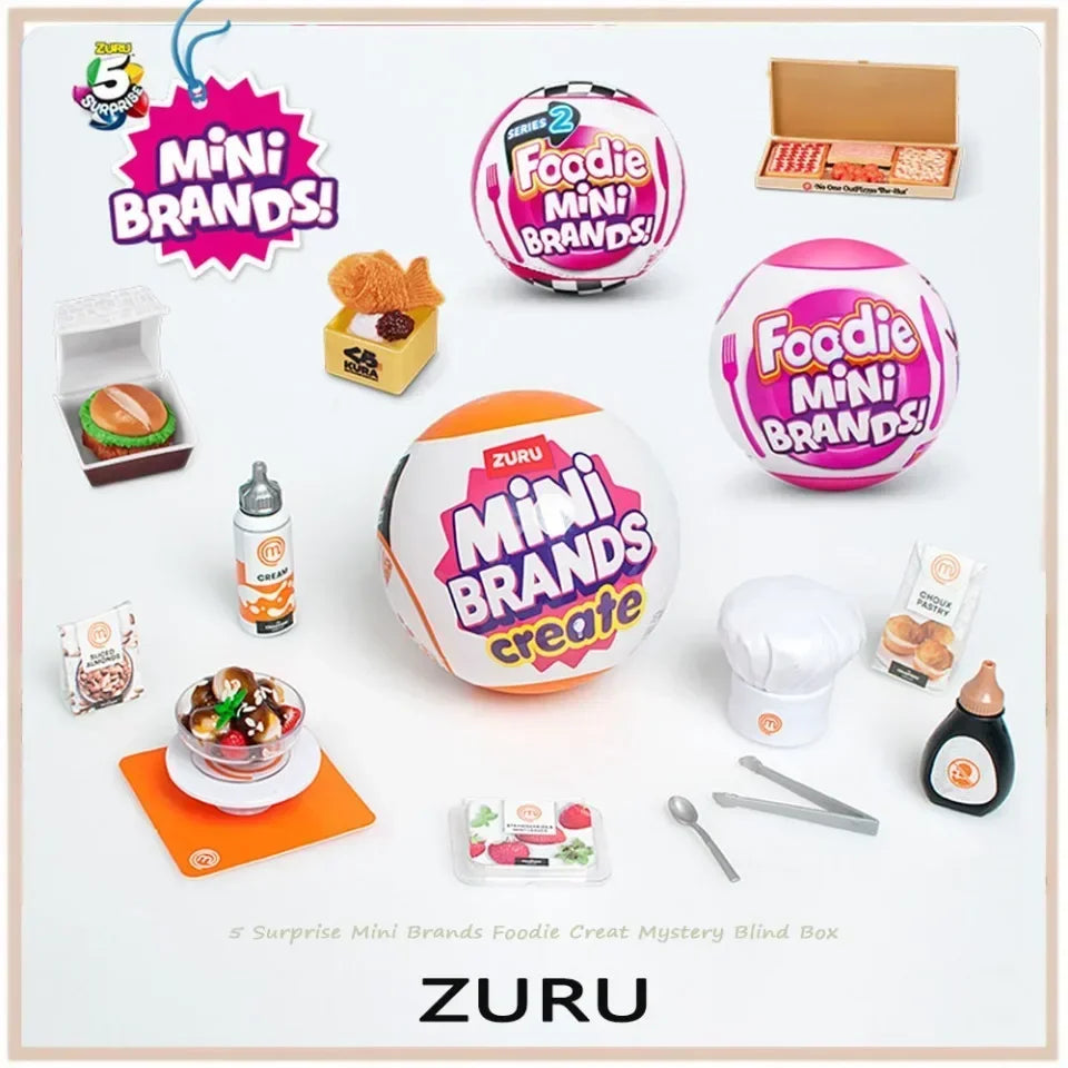Zuru 5 Surprise Mini Brands – Original Mystery Blind Box Toy for Kids