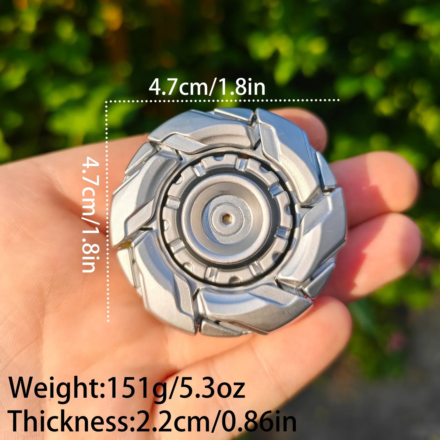 EDC Magnetic Fidget Sliders – Metal Stress Relief & Mood-Buster Spinning Top Toys for Adults