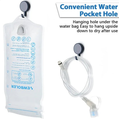 NEWBOLER Outdoor Sport Water Bladder — 1.5L/2L/3L TPU Soft Flask for Camping, Running & Biking