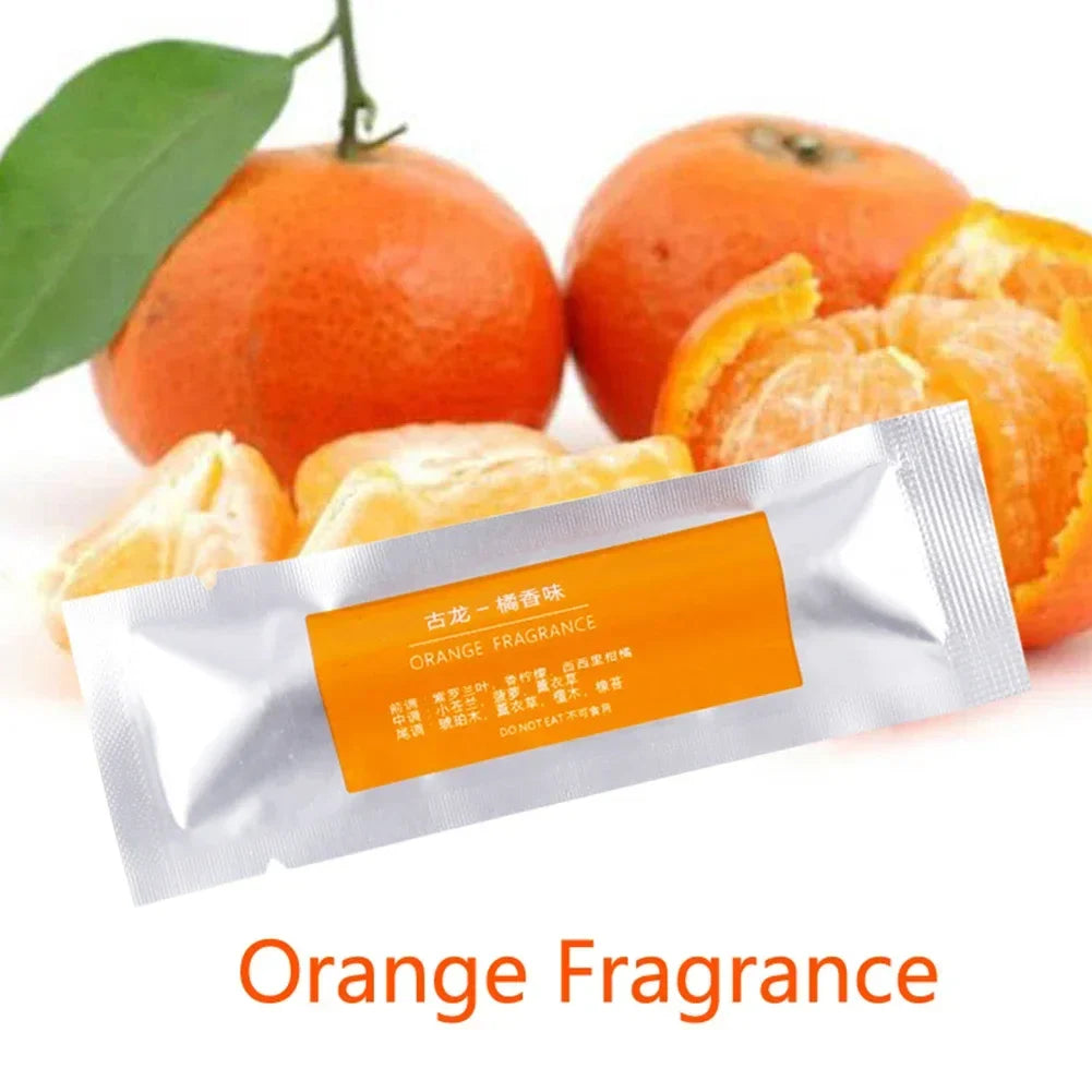 Car Air Vent Clip Freshener – Osmanthus & Lemon Aroma Sticks, Cologne Refills for Car Air Freshener Supplement