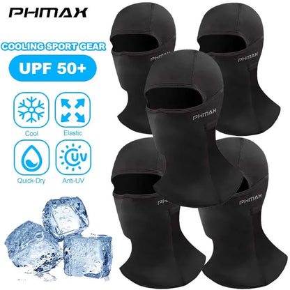 PHMAX Motorcycle Balaclava Riding Mask – Full Face Windproof Warm Breathable Hood Scarf for Biker Wind & Cold Protection