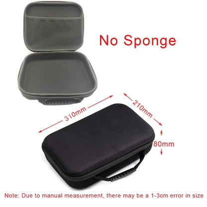 DIY Foam Hard Carry Case Storage Bag – Shockproof Travel Zipper Organizer for Camera & Outdoor Tool Accessories