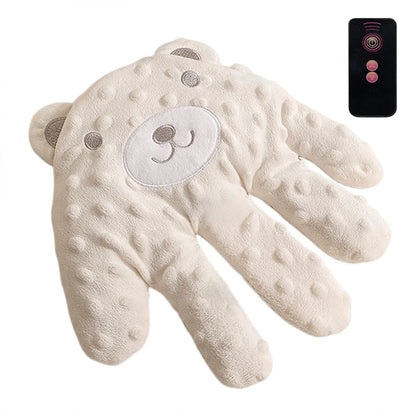 Soothing Baby Sleep Aid Pillow - Calming Palms with Remote Control for Infant & Toddler Sleep