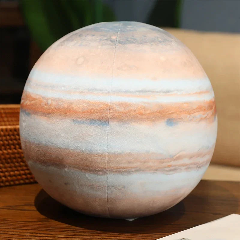 Simulation Solar System Planet Plush Toys – Earth, Moon, Sun & Mars Soft Sphere Pillows (17cm/27cm) Room Decor & Birthday Gifts