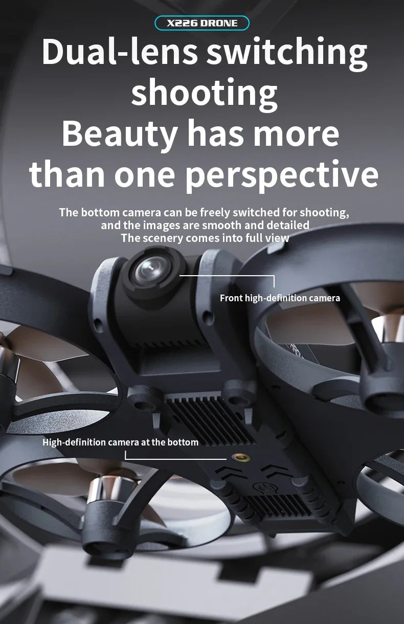 Xiaomi Drone X226/X226VR 8K HD Wide-Angle Camera WiFi FPV Foldable Quadcopter with Large Screen