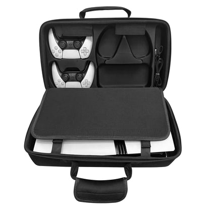 PS5 Pro Storage Bag – Portable EVA Shockproof Shoulder Bag, Anti-Drop Storage Box for Console & Accessories