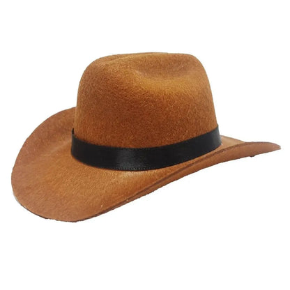 Adjustable Pet Cowboy Hat - Funny Outdoor Summer Dog & Cat Headwear Accessory