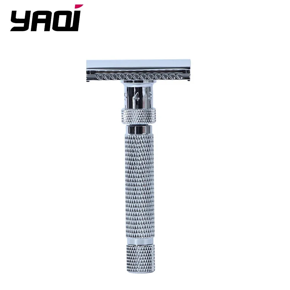 Yaqi Adjustable "The Final Cut" Chrome Safety Razor – Precision Shaving Tool