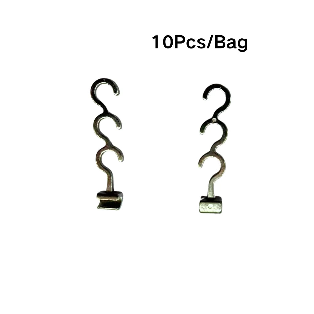 Orthodontic Lingual Button & Crimpable Hook Set – Metal Bondable Dental Traction Eyelets & Accessories for Dentistry Use