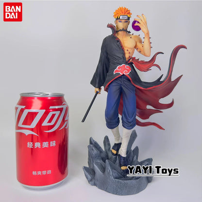 22cm Naruto Pain Anime Figure – Ten Years Hundred Ninjas GK Action Figure, Model Statue Collectible Toy Gift