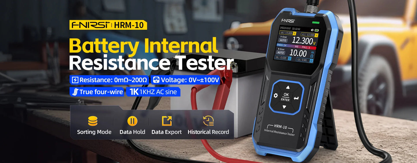 FNIRSI LCR-P1 Transistor Tester – Diode, Triode, Capacitance, Resistance, LCR & ESR Meter for NPN, PNP, MOSFET, IR Testing