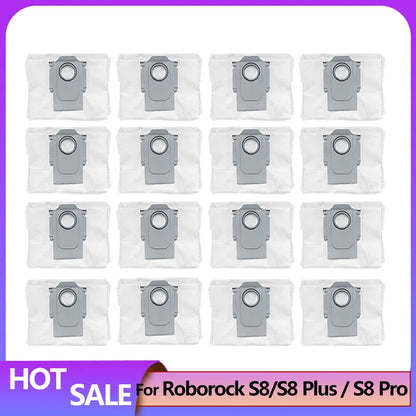 Roborock S8+, Q5 Pro, S8 Pro Ultra, S7 MaxV Ultra, Q7 Max+, Q8 Max Plus Dust Bags & Accessories Spare Parts