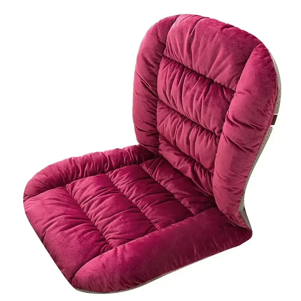 Luxury Thick Chair Cushion with Back Support – Non-Slip Soft Pad for Office, Student, Patio, Garden & Rocking Chairs