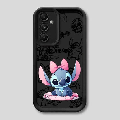 Disney Stitch TPU Silicone Phone Case — Soft Cartoon Cover for Samsung Galaxy A15/A25/A35/A52/A52s/A53/A54/A55/A71/A72/A73 5G