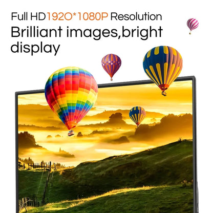 JSHIX 11.6/14/15.6 Inch Portable Monitor — 1080P Full HD IPS Second Screen for Gaming, Laptop, Phone, Switch & Xbox