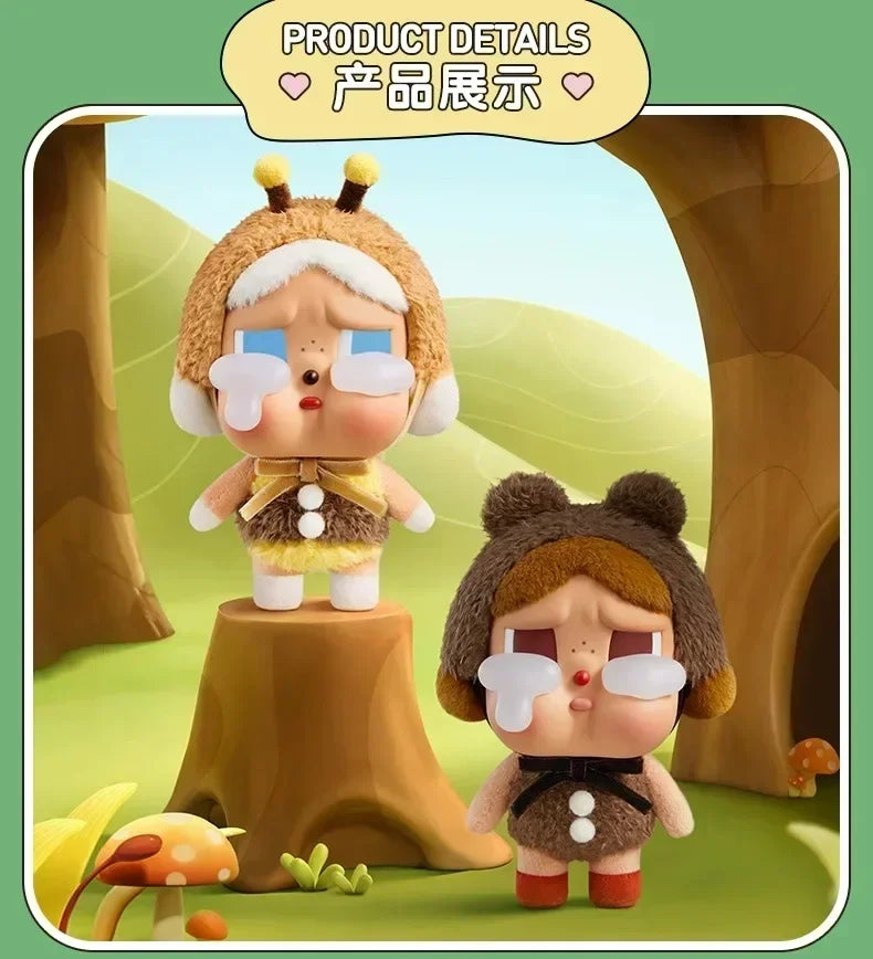 Crybaby Crying Again Series Vinyl Doll — Mystery Blind Box Figure, Cute Animal Pendant Keychain Toy Gift
