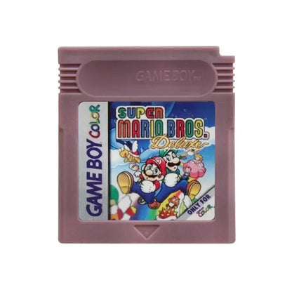 GBC 16-Bit Game Cartridge - Wario Land, Donkey Kong & Yoshi Compatible Game Card for GBC/GBA Consoles