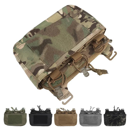 G-Hook DOPE Front Flap Double Stack Abdominal Fanny Pack – Triple Magazine Kangaroo Pouch for FCPC/FCSK Plate Carrier Vest