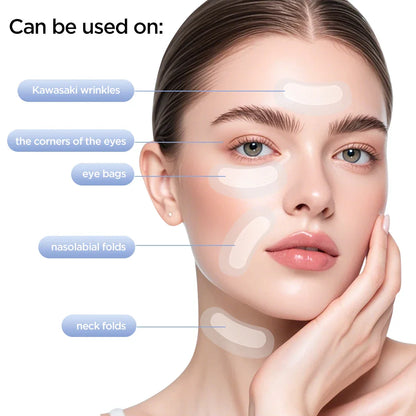 Hyaluronic Acid Microneedle Eye Patches — 10–100PCS Anti-Wrinkle, Dark Circle Moisturizing Under Eye Gel Pads