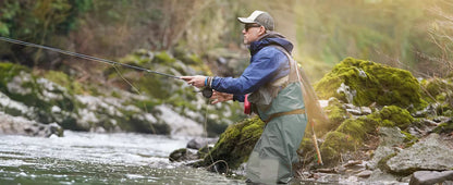 Goture 100% Waterproof Fly Fishing Waders – Breathable Chest Overalls in S, M, L, XL, XXL with Boots