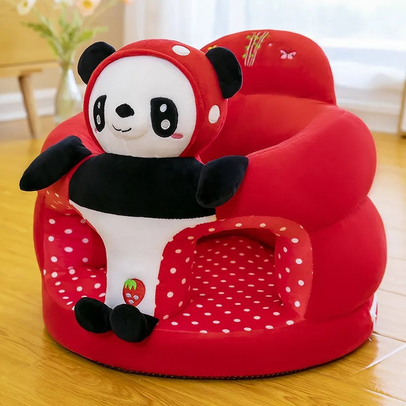 Baby Learning Sit Sofa Chair - Safe Backrest Support Seat for Infants, Anti-Fall Toddler Practice Sitting Stool