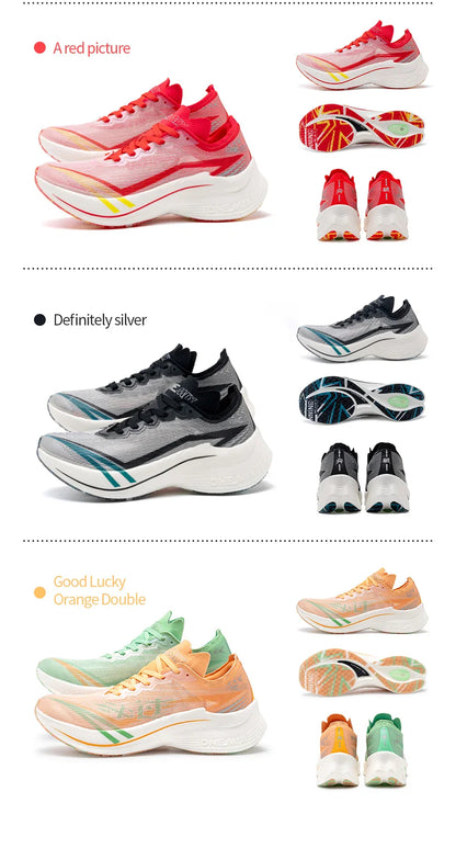 ONEMIX 2025 Carbon Plate Marathon Running Shoes - Ultralight Shock-Absorbing Sneakers with Stable Support