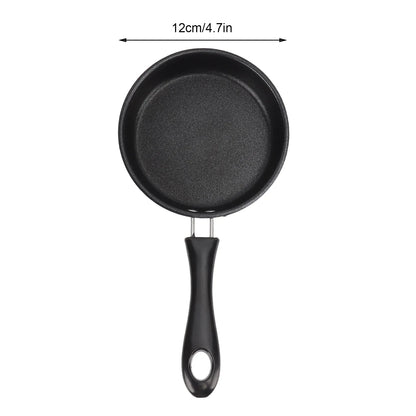 12–20cm Mini Non-Stick Frying Pan – Thickened Stainless Steel Skillet for Gas & Induction Cooking