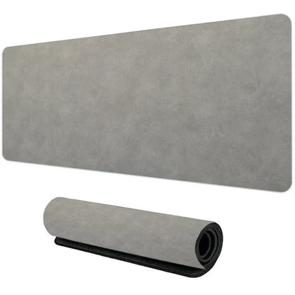 Gray Texture XXL Gaming Mouse Pad – Large 90x40cm Rubber Anti-Slip Desk Mat for Computer Office and Gaming