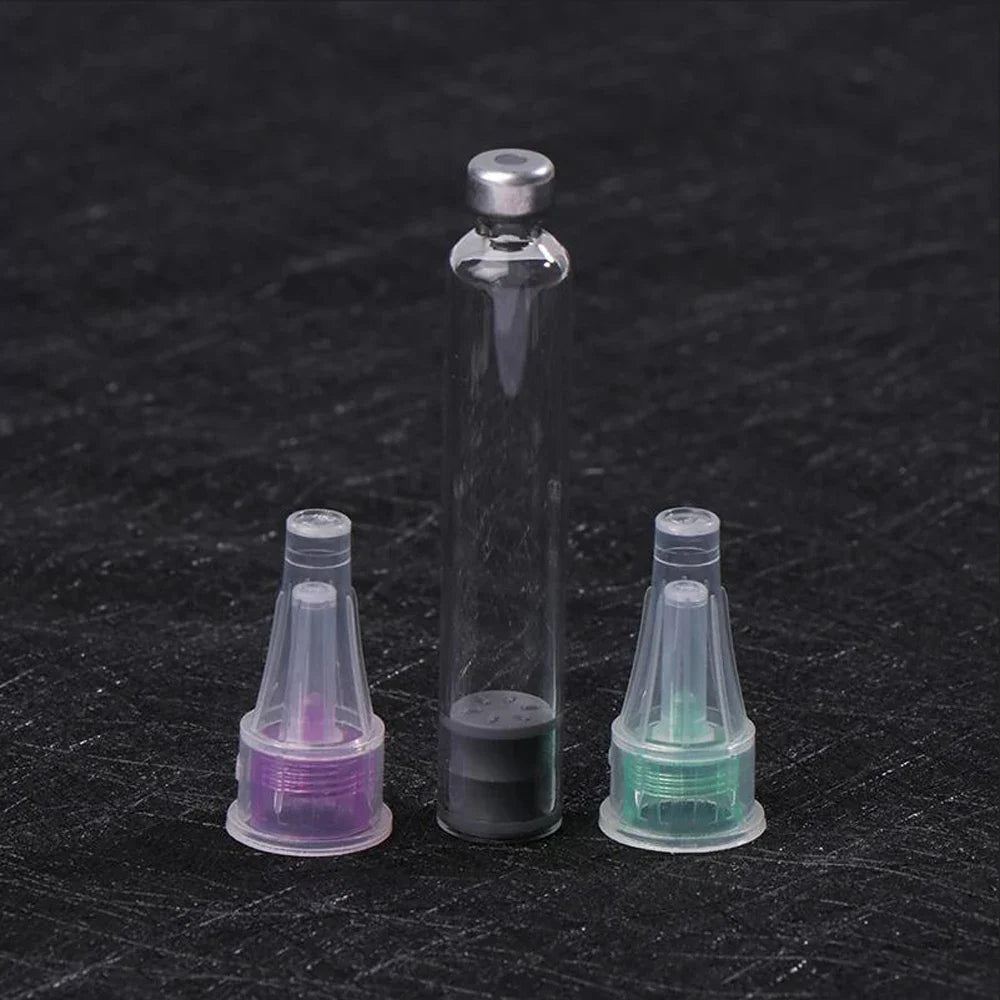 Magic Pen Tattoo & Insulin Pen Cartridges — 10pcs 3ml Empty Cassette Bottles for Lilly Injection