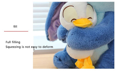 Disney 30cm Lilo & Stitch Plush Toys – Cute Anime Plushies & Donald Duck Stuffed Ornaments for Kids Christmas Gift