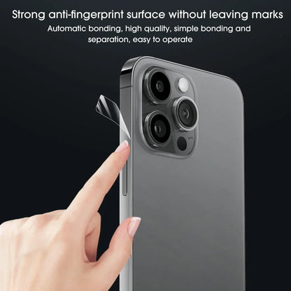 16PM Side Hydrogel Film Screen Protector | Protective Border Frame for iPhone 16, 15, 14 Pro Max, Plus, 14 ProMax, 13 Mini